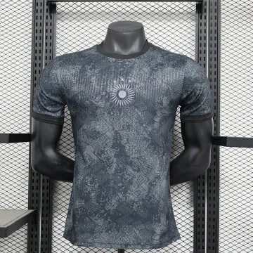 2024 Argentinien – Trikot in Schwarz und Grau, Sonderausgabe für Spieler