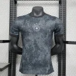 Camisola da Seleção Argentina 2024, Versão Especial do Jogador, em Preto e Cinzento 2024 Argentina Black and Gray Special Player Version Jersey