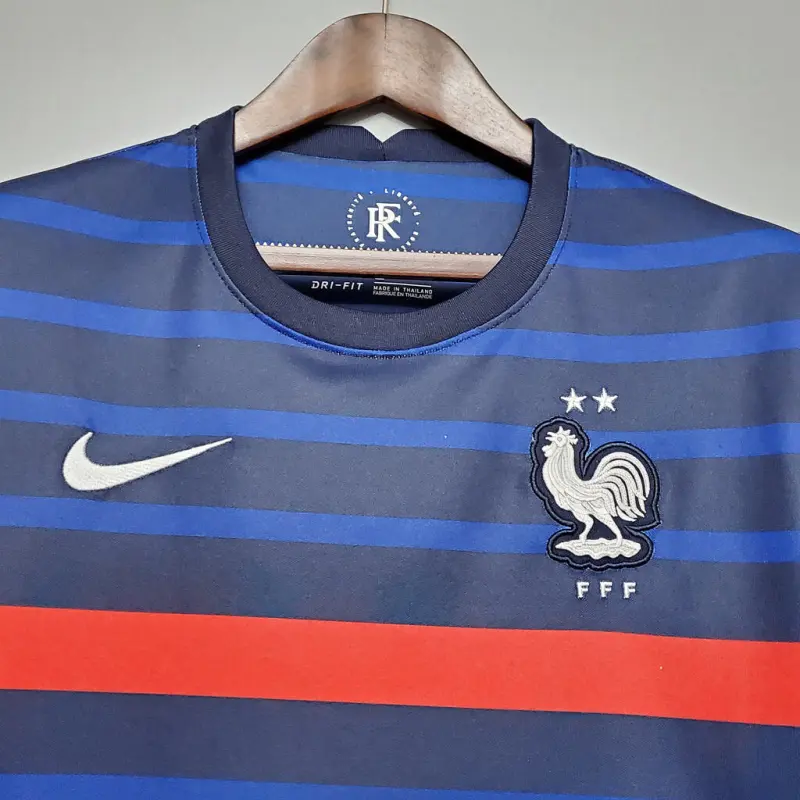 2020 France home Retro Soccer Jersey