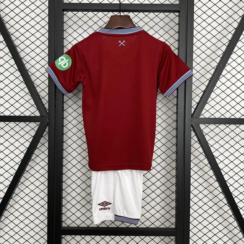 25/26 West Ham United Home Kids Kit