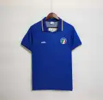 1990 Italien nach Hause blau Retro Fußballtrikot 1990 Italy home blue Retro Soccer Jersey