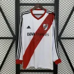 13-14 River Plate Home Retro Long Sleeve Jersey