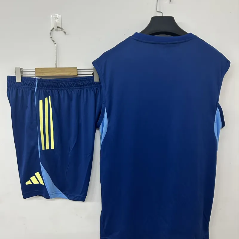 25/26 Real Zaragoza Vest Sleeveless royal blue Training Kit