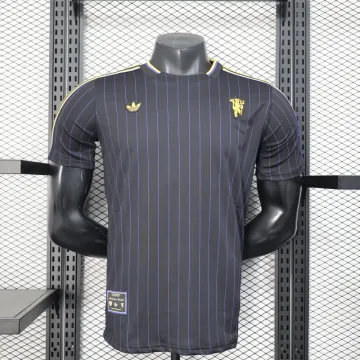 25-26 Manchester United Black Retro Model Player Version jersey