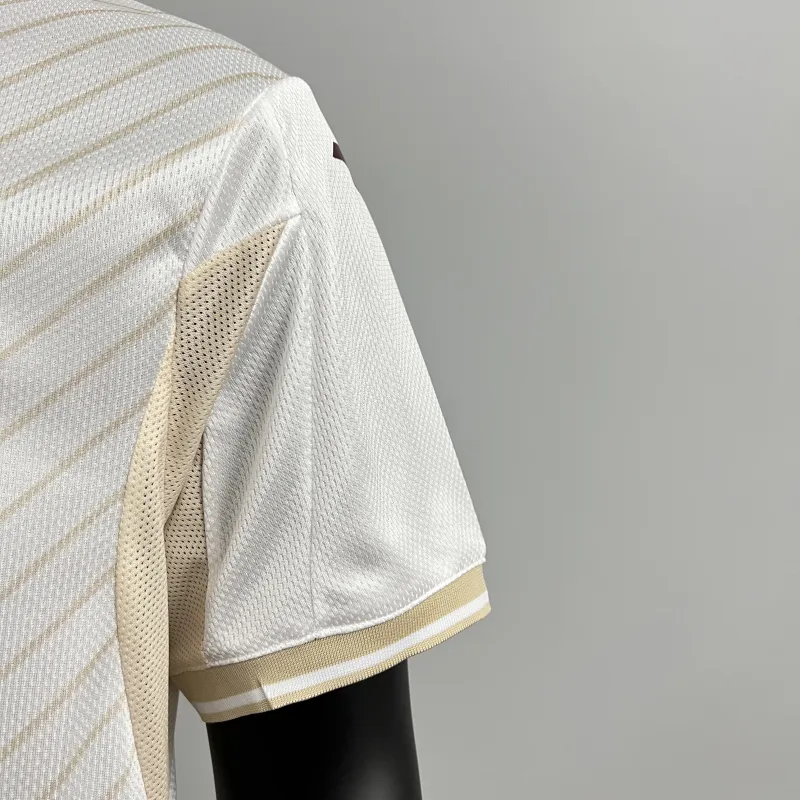 25/26 Villarreal auswärts weißes Fußballtrikot