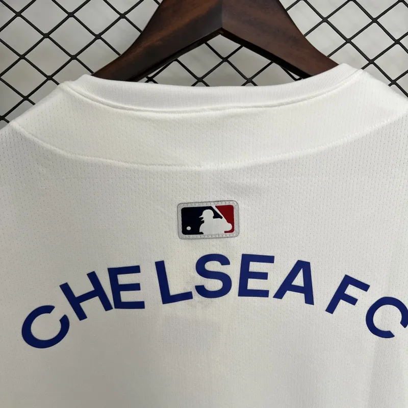 25/26 Chelsea White Baseball Jersey