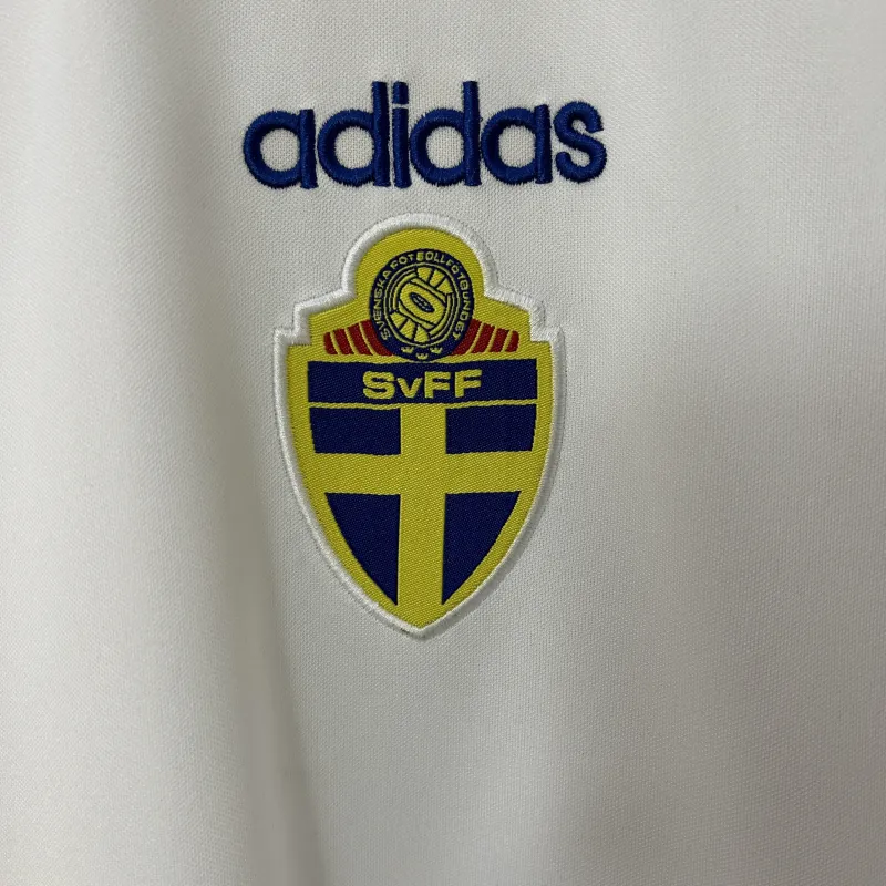 Maglia da calcio retrò della Svezia in trasferta del 1994