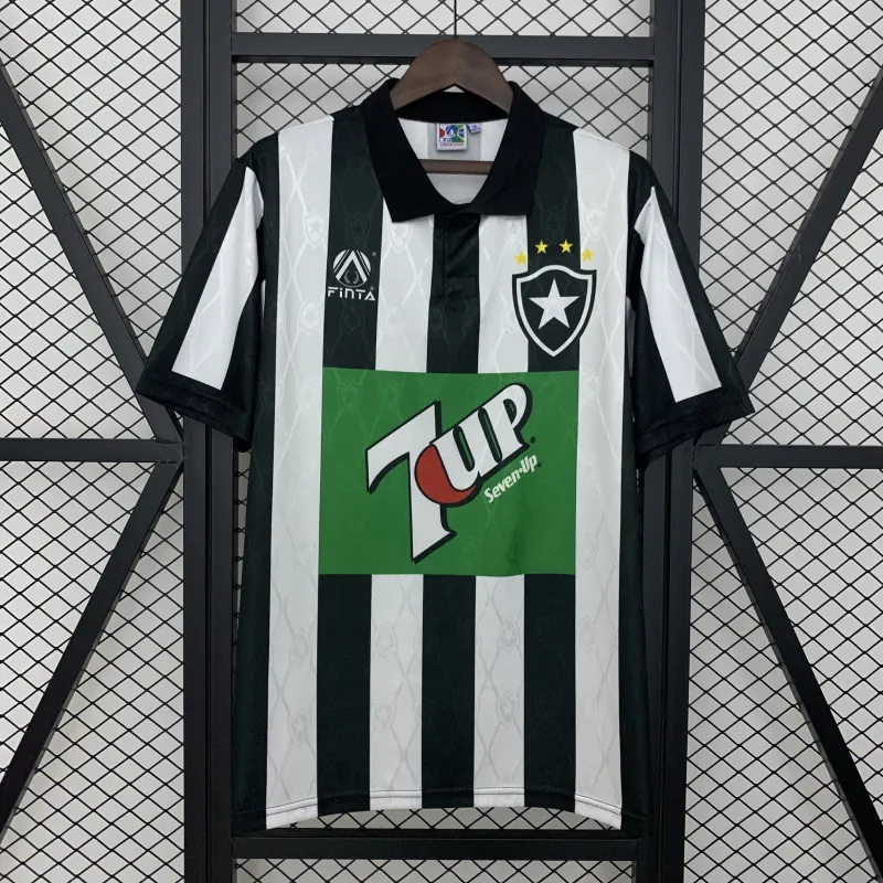 95/96 Botafogo Home Retro Fußball Trikot