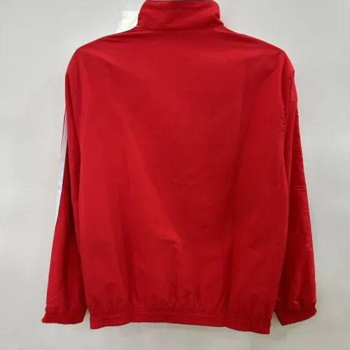 25/26 Real Madrid white and red reversible windbreaker