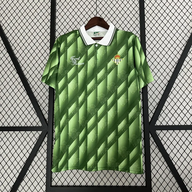 93/94 Real Betis Home Retro Soccer Jersey