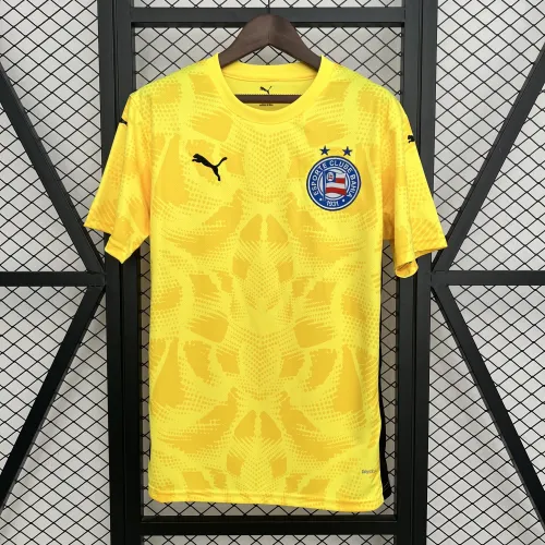 Camiseta de fútbol 25/26 Bahia portero amarilla
