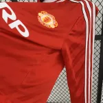 86/88 Manchester United home Retro long sleeve Jersey