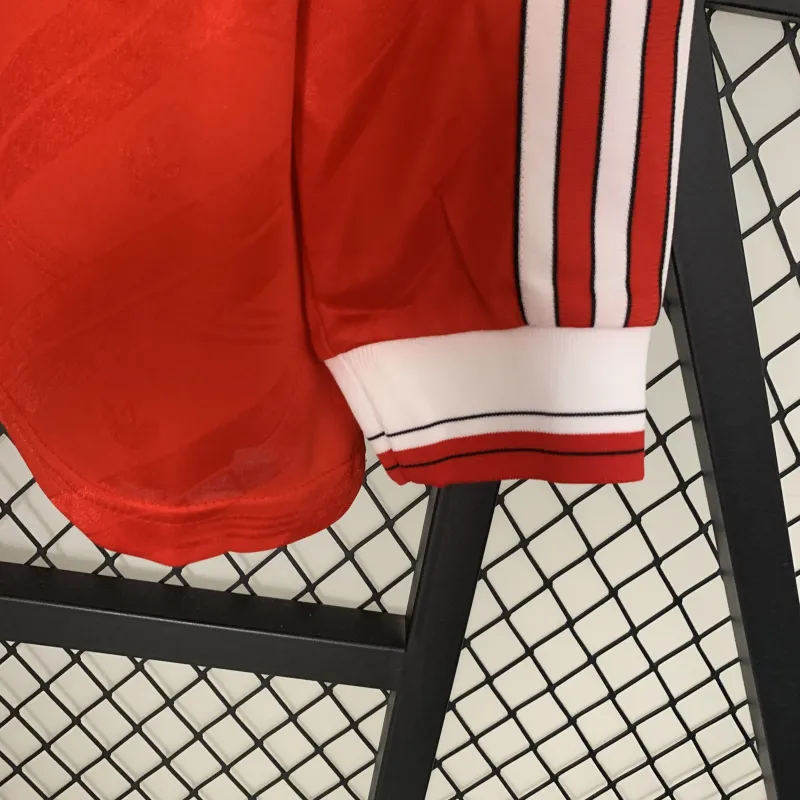 86/88 Manchester United home Retro long sleeve Jersey