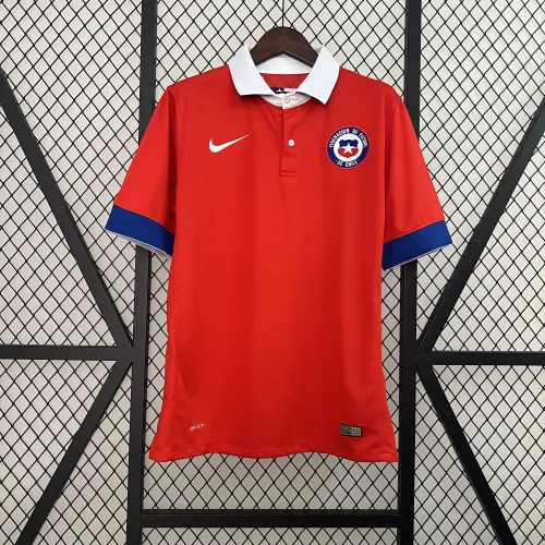 2015 Chile Home Retro Soccer Jersey
