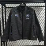 25/26 Napoli pad printed black waterproof windbreaker 25/26 Napoli pad printed black waterproof windbreaker