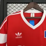 88/89 Hamburger FC Rot Retro Fußball Trikot
