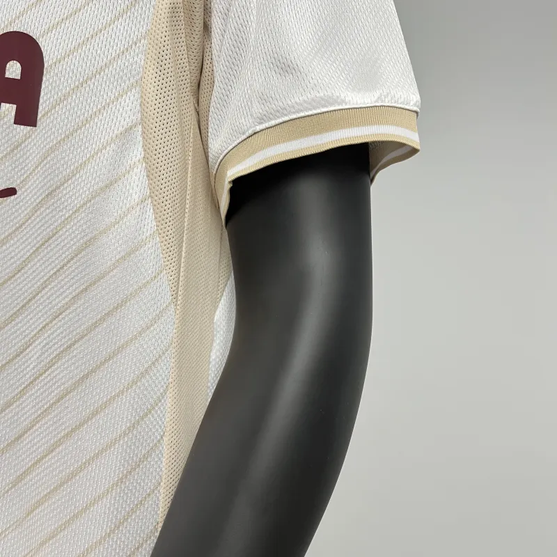 25/26 Villarreal auswärts weißes Fußballtrikot