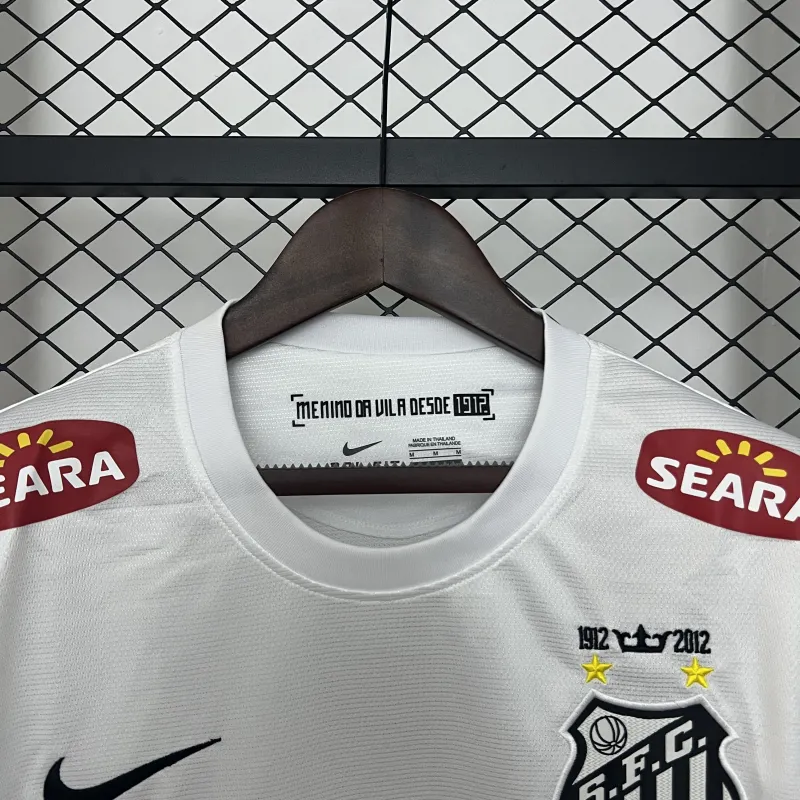 11/12 Santos Home Retro Long Sleeve Jersey