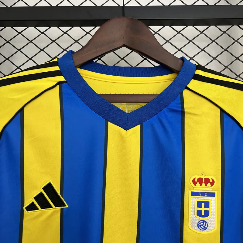 25/26 Real Oviedo away Soccer Jersey