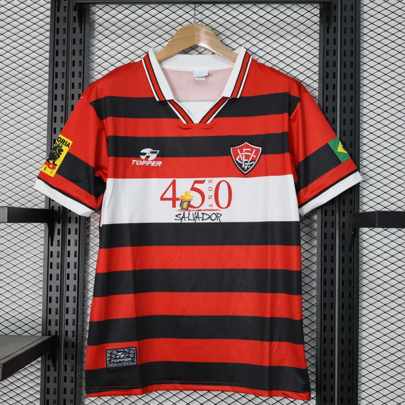 96/97 Vitoria Home Retro Soccer Jersey
