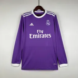 16/17 Real Madrid away Retro long sleeve Jersey - product photo 16/17 Real Madrid away Retro long sleeve Jersey product image