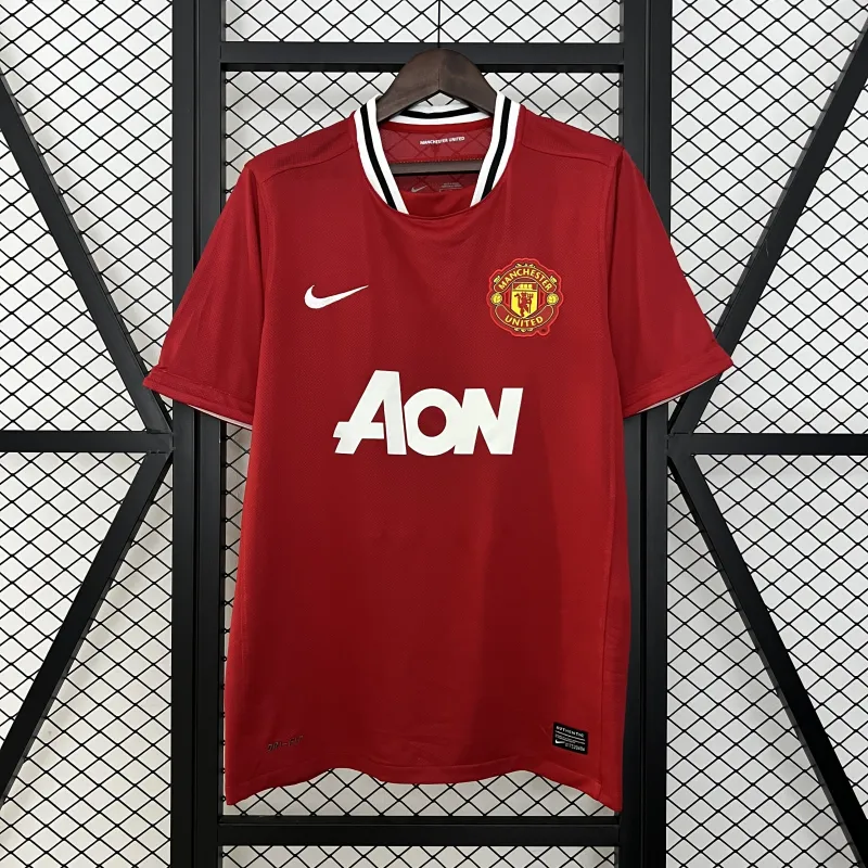 11/12 Manchester United Home Retro Soccer Jersey