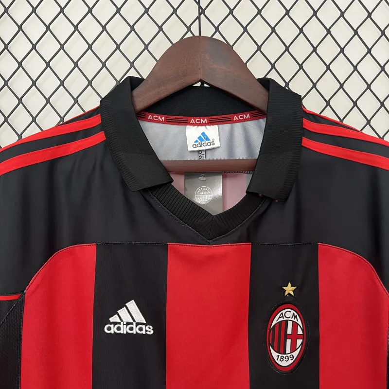 00/01 AC Milan Home Retro Soccer Jersey
