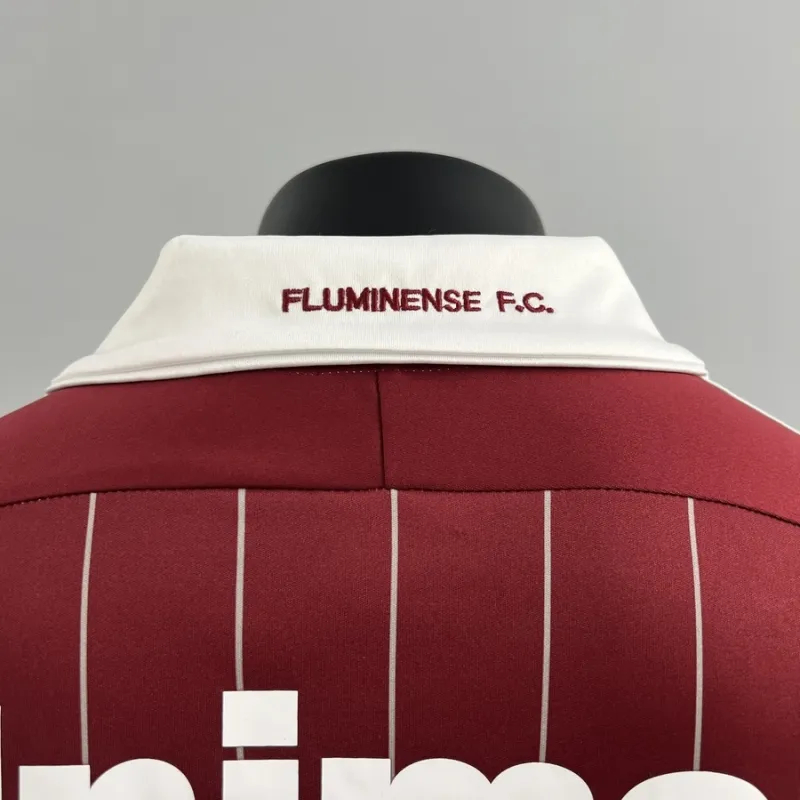 07/08 Fluminense Retro Third Away rot Fußballtrikot