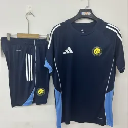 25/26 Kit de treino azul royal do Al Nassr - foto do produto US27.99 - 25/26 Kit de treino azul royal do Al Nassr