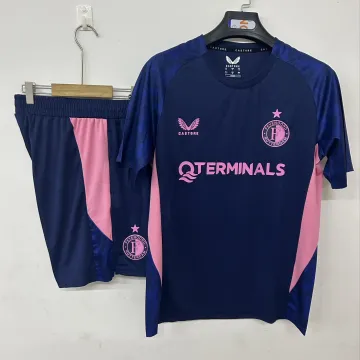 25/26 Kit de treino azul royal do Feyenoord