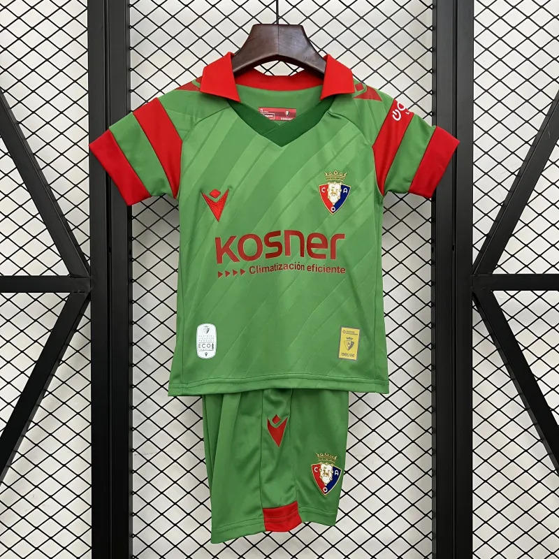 Equipamento infantil de jogo fora de casa do Osasuna 25/26