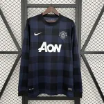 13/14 Manchester United Black Retro Long Sleeve Jersey 13/14 Manchester United Black Retro Long Sleeve Jersey