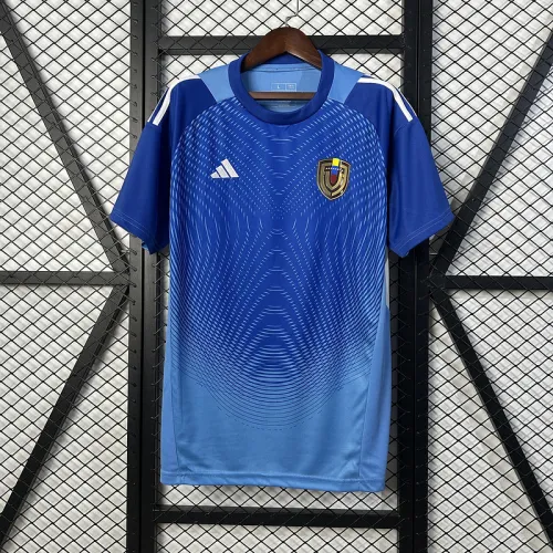 2025 Venezuela Blue Goalkeeper Soccer Jersey
