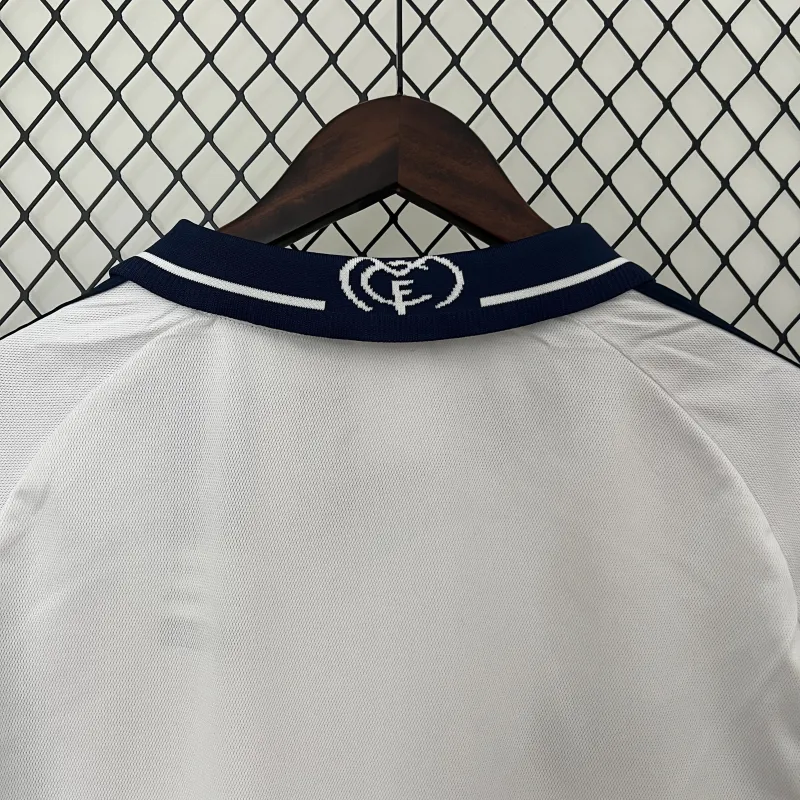 00/01 Real Madrid Home Retro long sleeve Jersey