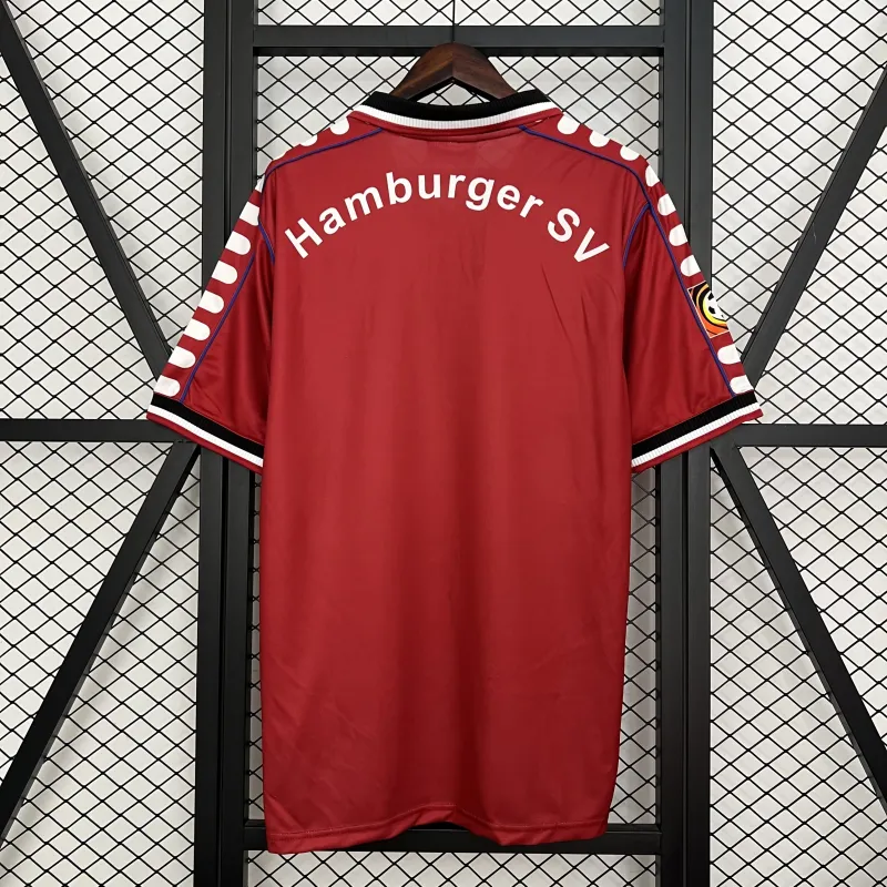 00/01 Hamburger FC Rot Retro Fußball Trikot