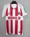 25/26 Camisola de futebol do FC Koln Camisa de futebol do FC Colónia para jogos em casa, temporada 2025/2026