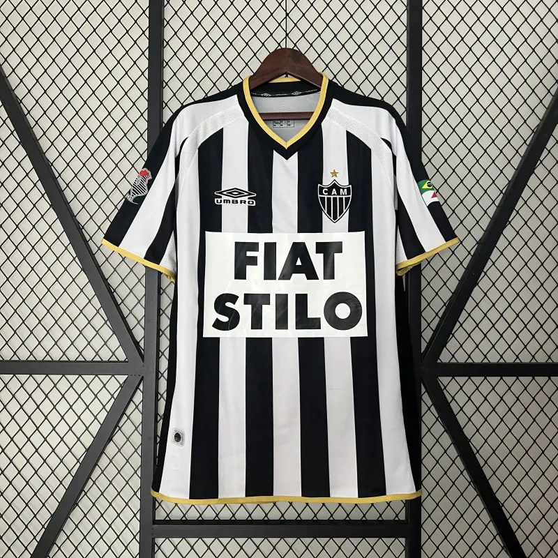 03/04 Atletico Mineiro Heim Retro Fußball Trikot