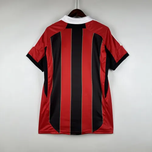12/13 Camisola de Futebol Retro do AC Milan Home