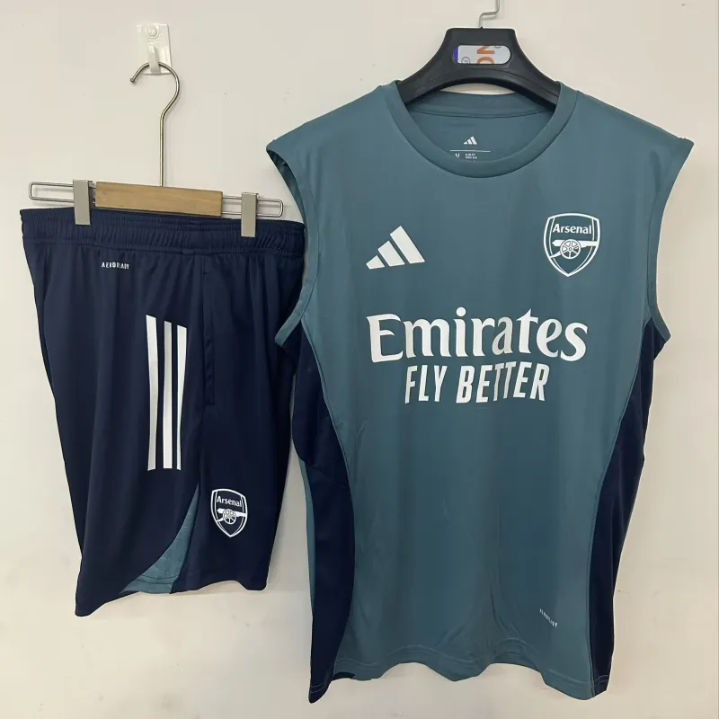 25/26 Arsenal navy blue Vest Sleeveless training Kit