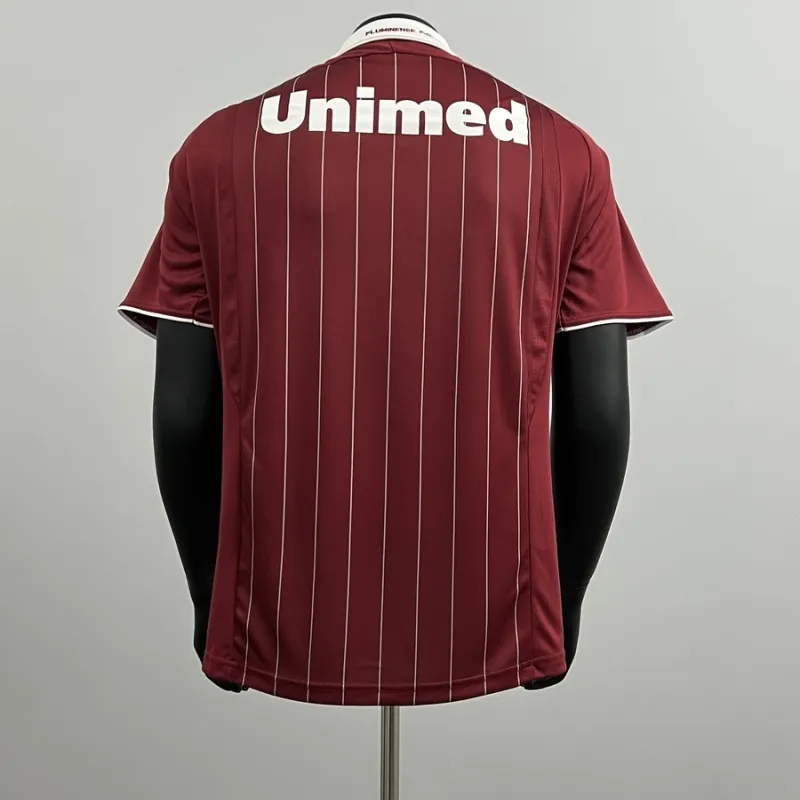 07/08 Fluminense Retro Third Away rot Fußballtrikot