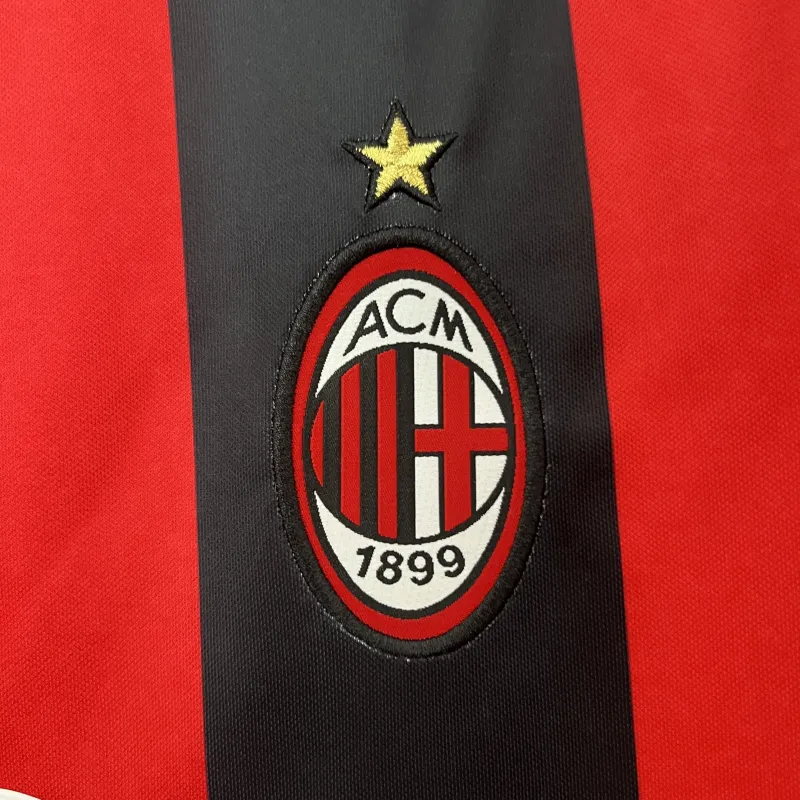 00/01 AC Milan Home Retro Soccer Jersey