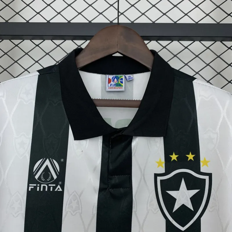 95/96 Botafogo Home Retro Fußball Trikot