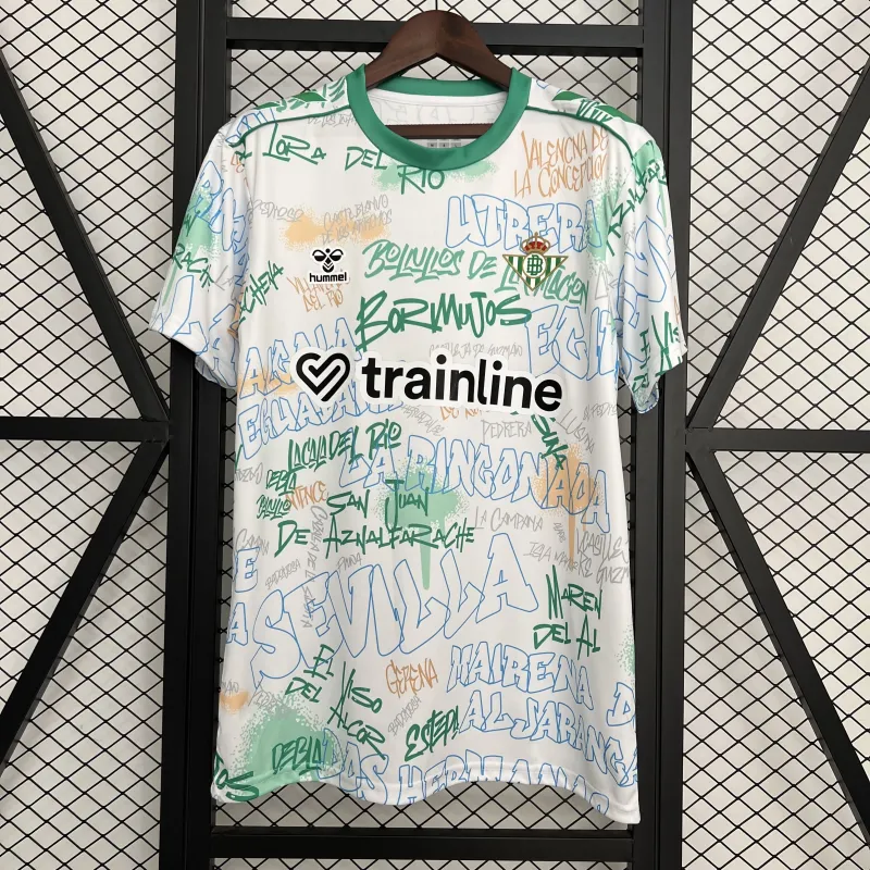 25/26 Real Betis Special Edition White Soccer Jersey