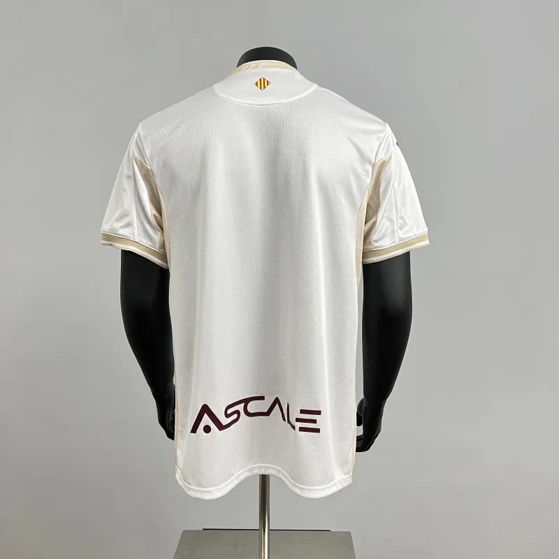 25/26 Villarreal auswärts weißes Fußballtrikot