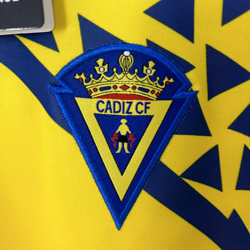 91/92 Cadiz Home Retro Soccer Jersey