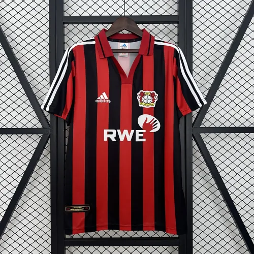 01/02 Leverkusen Home Retro Soccer Jersey