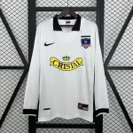 Camisola de manga comprida Retro do Colo Colo de 97/98 Camisola de manga comprida Colo Colo Home Retro de 97/98