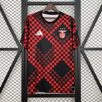 25/26 Benfica entrenamiento Camiseta de fútbol roja