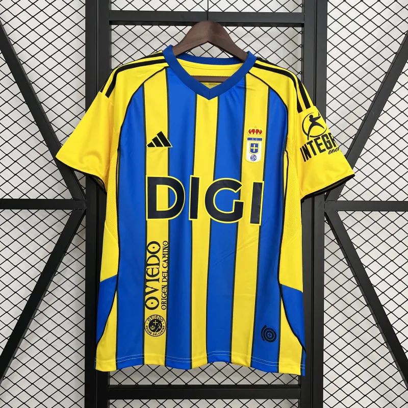 25/26 Real Oviedo away Soccer Jersey
