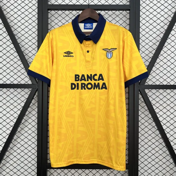 91/92 Lazio retro jersey - A-Grade Quality Detail View